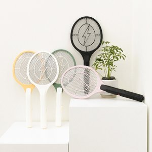 벌레퇴치 휴대용 스마트 전기모기채 1+1