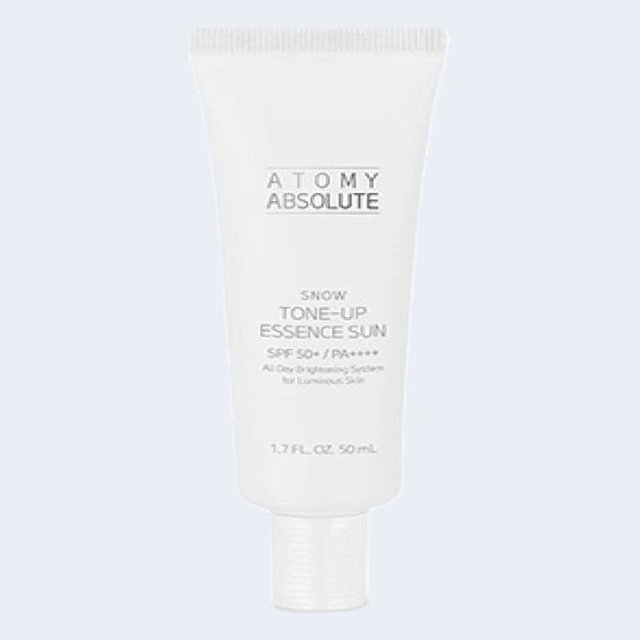 애터미 앱솔루트 스노우 톤업 에센스 선 50ml, 1개 (AD)