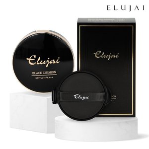 엘루자이 블랙쿠션 본품+리필 파운데이션 쿠션 화장품 에어쿠션