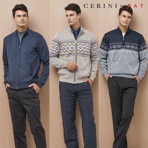 CERINI by PAT 기모본딩 니트집업 3종