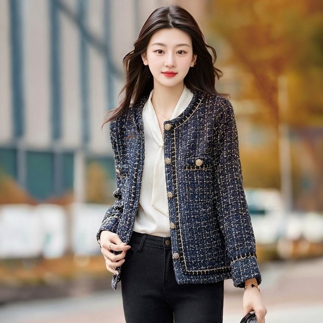 [쉐바] 아넬 트위드 재킷