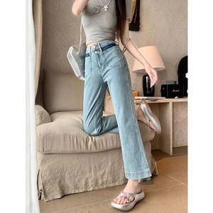 [비니브] 더블버튼 데님팬츠