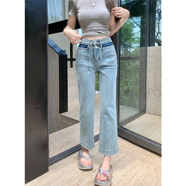 [비니브] 더블버튼 데님팬츠