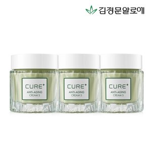 [김정문알로에] 큐어 안티에이징 크림S 50g 3개