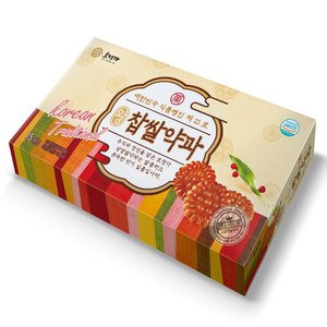 호정가 왕찹쌀약과 선물세트 15개입  한과선물세트 전통과자