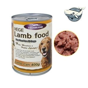 양고기 습식 사료 캔 400g 영양가득 강아지 (WFH95BY)