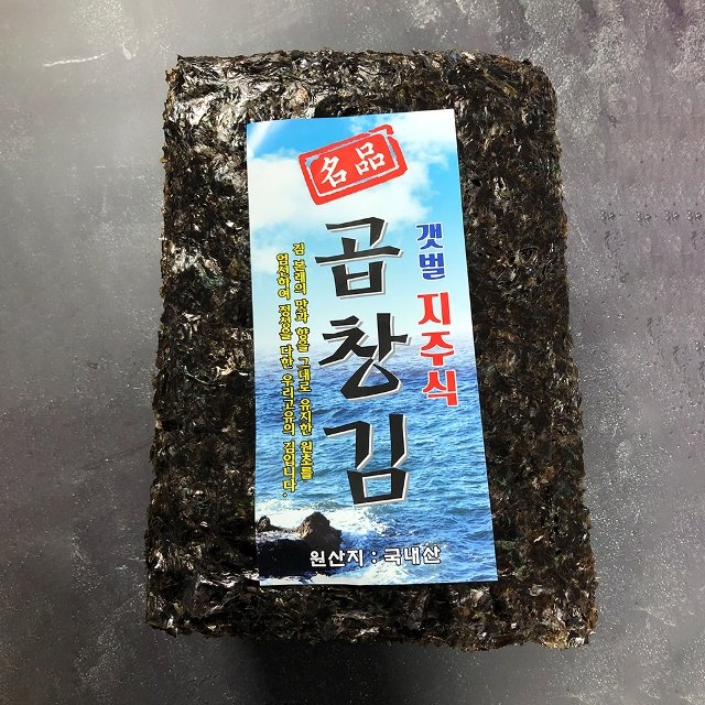 청정해역 신안 햇 곱창김 400g 잇바디돌김 곱창돌김 100매 x 1봉