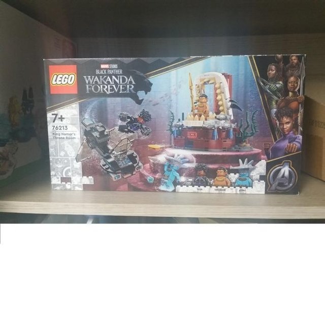 [레고] 레고 76213슈퍼히어로 블랙 팬서 킹 네이머의 옥좌  Dynamite 연말연초