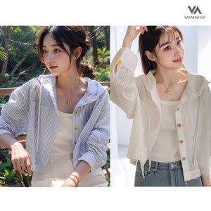 [비니브] 쿨링 워터풀 후드 2종 