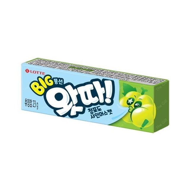 [스낵과자몰]롯데 왓따 청포도 샤인머스캣 23gX10