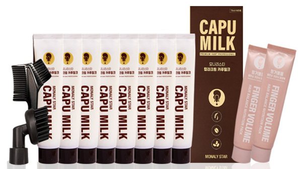 [1등염색제] 최신상 모나리스타 컬러크림 + 핑거볼륨