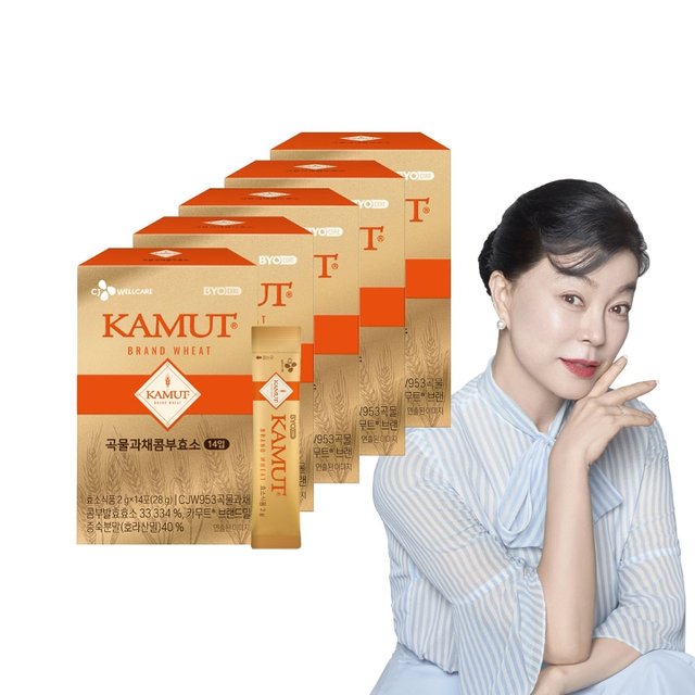 바이오코어 카무트 곡물과채콤부효소(2g x14포) x5박스