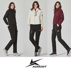 코몽트 방풍 플리스 상하의 세트 2종, 여성