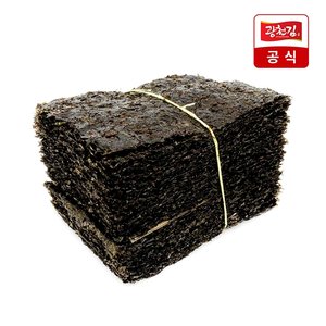 [광천김] 25년12월 최신수매 햇곱창김 특상(대) 100매 370g 무조미 생김 햇김