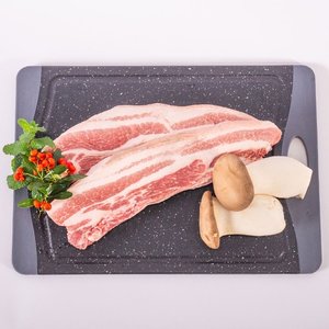 [작심밀도]제주직송 흑돼지 오겹살 1kg / 두께 3cm 내외