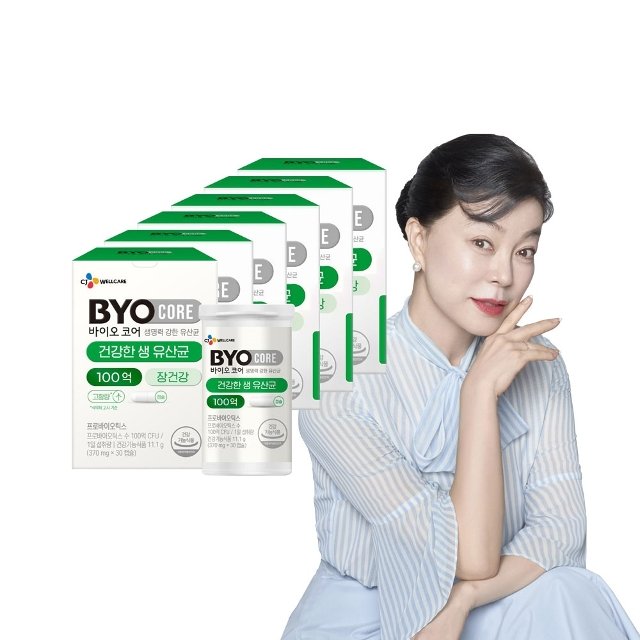 바이오코어 건강한 생유산균 100억(370mg x30캡슐) x6박스 6개월분