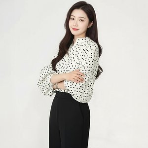 [플로레센스]스팟도트투웨이블라우스2종