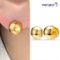 베라토 24K 순금 GH 볼륨 10mm 볼 원터치 귀걸이