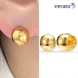 베라토 24K 순금 GH 볼륨 10mm 볼 원터치 귀걸이