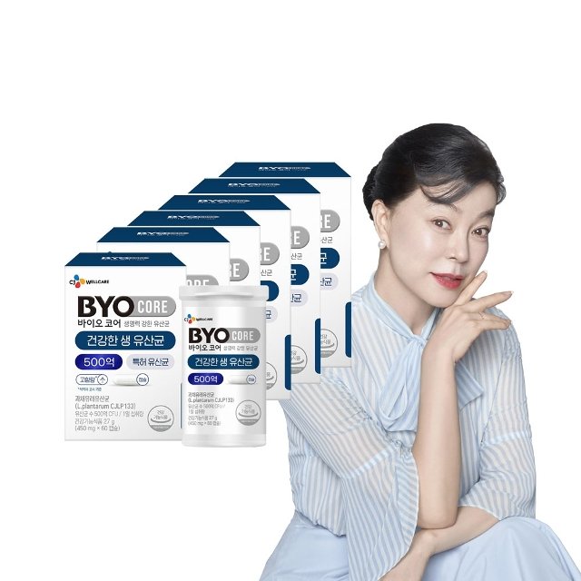 바이오코어 건강한 생유산균 500억(450mg x60캡슐) x6박스 6개월분