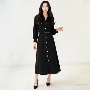 [플로레센스] 시티 숄더 셔츠원피스(색상선택)