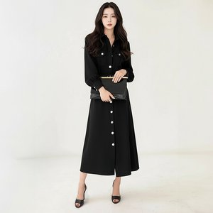 [플로레센스] 시티 숄더 셔츠원피스(색상선택)