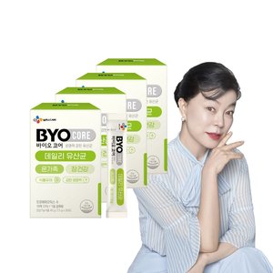 바이오코어 데일리 유산균(1.5g x30포) x4박스 4개월분