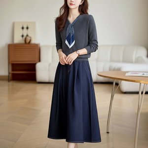 [헬리꽁땡]노바스카프가디건데님3종세트
