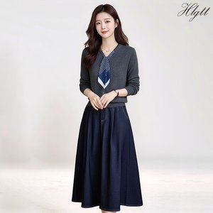 [헬리꽁땡]노바스카프가디건데님3종세트