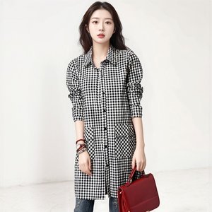 [헬리꽁땡]듀오체크포켓미디셔츠2종 