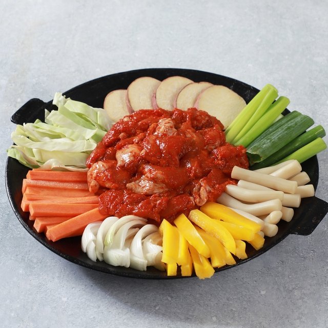 [춘천닭갈비]국내산 닭으로 만든 순살 춘천닭갈비 500g x 2팩