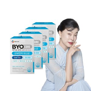 바이오코어 피부면역 유산균 100억(2g x30포) x4박스