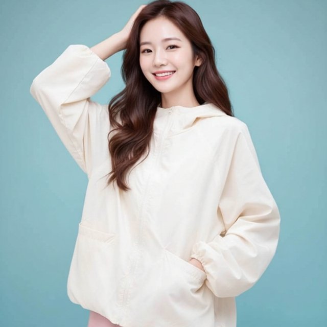 러블리 여성 봄 자켓 간절기 루즈핏 바람막이 여자 아우터 점퍼 잠바