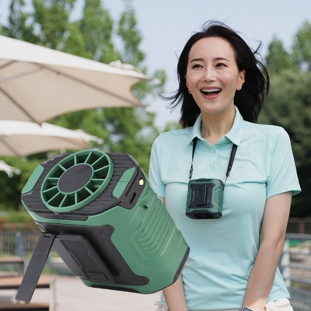 [아토만]급속냉감 쿨링 태풍기 1세트
