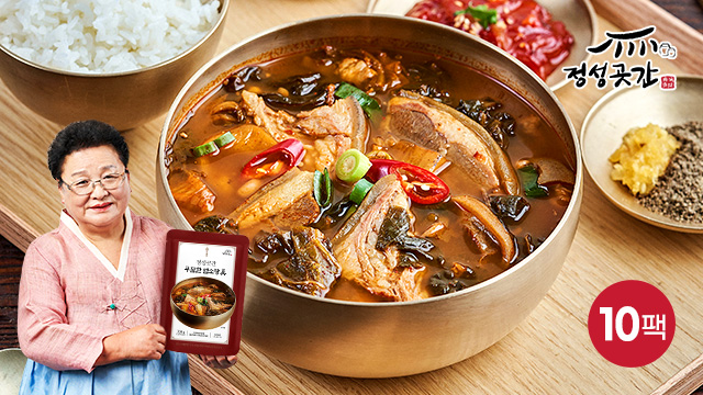 [보양이 필요할때!] 정성곳간 강순의 푸짐한 염소탕 眞 700g × 10팩 (총 7kg)
