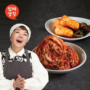 [쇼핑엔티 김치부문 1등 브랜드] 김수미 엄마생각 포기김치7kg+총각김치2kg