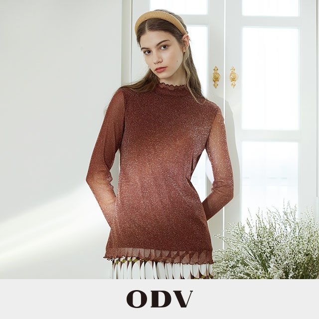 이너 활용도 만점! ODV 오디브 메탈 티블라우스 4종
