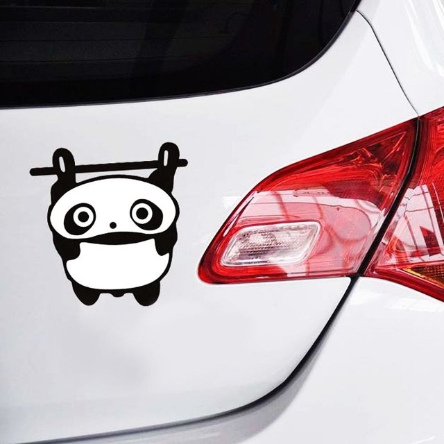 희망S 걸렸어판다 차량용스티커 / 초보운전 자동차 (WFJ2EMV)