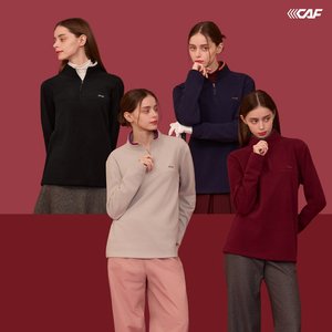 르까프 26FW 코지 플리스 집업 티셔츠 4종, 여성 