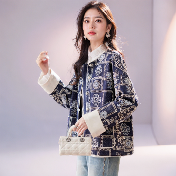 [엘드마마] 보헤미안 자수장식 재킷