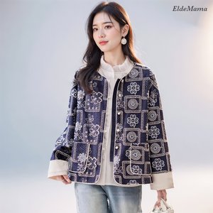 [엘드마마] 보헤미안 자수장식 재킷