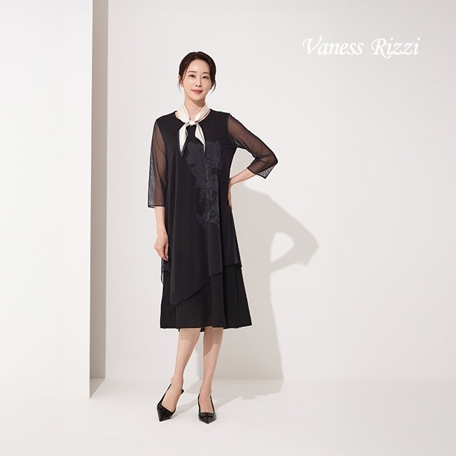 24SS 바네사리찌 로망스 메쉬 원피스 2종