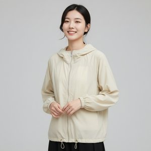여성 바람막이 방풍 후드 집업자켓 여자 경량 방수 의류 여름 봄여성
