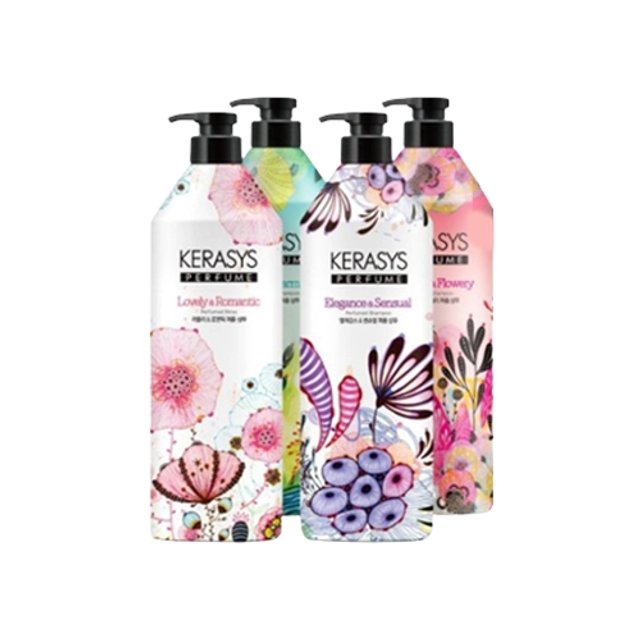 케라시스 퍼퓸 샴푸린스 980mlx4개+180ml 2개