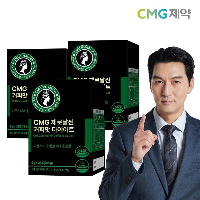 CMG 제로날씬 커피맛 다이어트 6g X 28포 3박스
