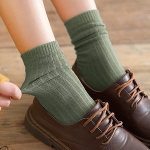 [10켤레+10켤레] 심플컬러 골지중목양말 (총 20켤레세트)