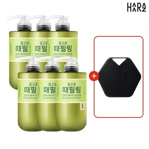 [방송에서만 바디타월] 하라즈 결고운 때필링 대용량 6개+ 실리콘바디타월