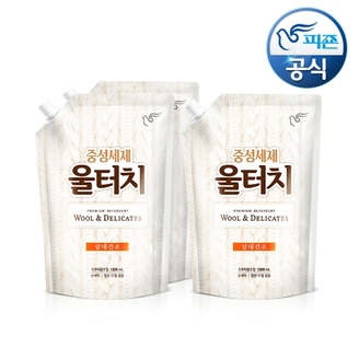중성세제 울터치 울세제 리필 1.3Lx2개+1개더p