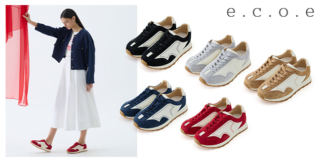 26SS [에코에] 컬러킥 컴포트 스니커즈