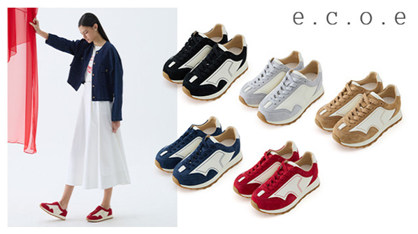 26SS [에코에] 컬러킥 컴포트 스니커즈